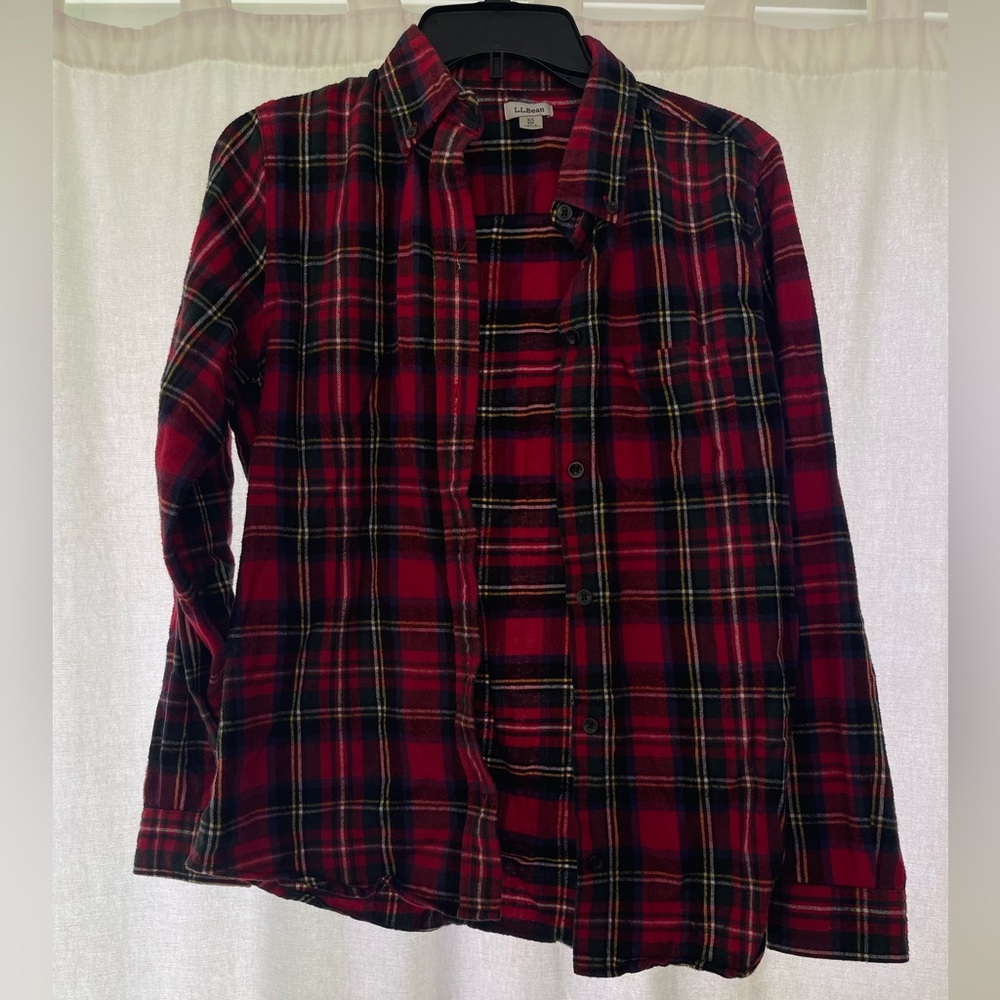 L.L. BEAN WOMENS FLANNEL